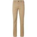 TOM TAILOR Herren Stretch Chino Slim, grün, Uni, Gr. 29/32