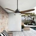 Beacon Deckenventilator mit Licht Louisville, bronze, leise