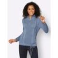 Strickpullover CASUAL LOOKS "Pullover" Gr. 36, blau (bleu) Damen Pullover