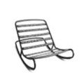 Fatboy - Rock 'n' Roll Lounge Chair, schwarz