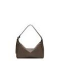 Hobo LIEBESKIND BERLIN "Hobo M LOU SMALL PEBBLE" Gr. B/H/T: 32 cm x 24 cm x 11 cm, beige (light truffel) Damen Taschen