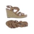 Tamaris Damen Sandale, beige, Gr. 40