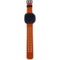 Samsung Galaxy Watch Ultra 47mm LTE Silikonarmband orange Titangehäuse grau