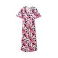 TOM TAILOR Damen Kleid mit Print, rosa, Gemustert, Gr. 36