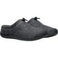 Slip-On Sneaker KEEN "HOWSER III SLIDE" Gr. 44,5, grau (charcoal felt, schwarz) Schuhe