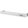 Metz Connect 130920-E 24 Port Netzwerk-Patchpanel 483 mm (19) CAT 6a 1 HE Grau Bestückt