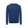 Polo Ralph Lauren Strickpullover Herren Feinstrick meliert, indigo