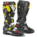 Sidi Crossfire 3 Schuhe Weiß Schwarz Gelb Fluo Gr. 47