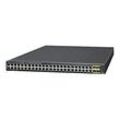 PLANET GS-4210-48T4S - Switch - managed - 48 x 10/100/1000 + 4 x Gigabit SFP - an Rack montierbar