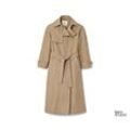 NAH/STUDIO Trenchcoat | recycelte Baumwolle - Braun - Gr.: 40