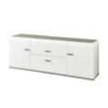 Höffner Sideboard Light Line 2 Neo ¦ weiß ¦ Maße (cm): B: 181 H: 67 T: 41