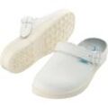 FP - abeba Berufsschuh Damen/Herren clog 7020 Glattleder weiss Gr. 38