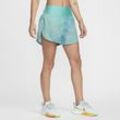 Nike Trail Repel-Laufshorts mit Slip und mittelhohem Bund für Damen (ca. 7,5 cm) - Grün