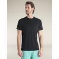 Icebreaker 125 Cool-Lite™ Merino Blend Sphere T-Shirt - Mann - Black - Größe XL