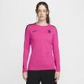 FC Chelsea Strike Third Nike Dri-FIT-Fußball-Strickoberteil mit Rundhalsausschnitt (Damen) - Pink