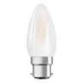 OSRAM LED-Kerze B22d Classic 827 4W matt