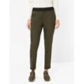 BRAX Damen Hose Style MARON S, Khaki, Gr. 32