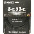 Klotz KIK2.0PP SW Instrumentenkabel 2 m