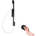 SOLLUX LIGHTING Wandleuchte "GALAKSE", schwarz, H: 90cm, Lampen, Lichtfarbanpassung