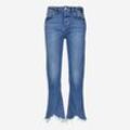 Blaue Austin Straight Leg Jeans