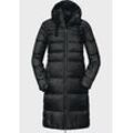 Parka SCHÖFFEL "Down Coat Kenosha L" Gr. 40, schwarz (9990, schwarz), Damen, Oberstoff : 100% Nylon Futter : 100% Polyester Futter Kapuze: 100% Nylon Füllung : 80% Daune 20% Federn, Jacken, Topseller