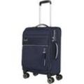 travelite Miigo Kabinentrolley 55 cm 4 Rollen 35 l - Blau