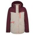 Skijacke ZIENER "ANOKI", Kinder, Gr. 104, rot (cherryrot), Obermaterial: 100% Polyester;Futter: 1. 100% Polyamid, 2. 100% Polyester;Wattierung: 100% Polyester;, Jacken