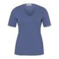 V-Shirt 1/2-Arm Emilia Lay blau, 44