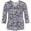 Bluse V-Ausschnitt Emilia Lay lila, 56