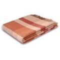 Plaid BIEDERLACK "Nature Charming" Wohndecken Gr. B/L: 150cm x 200cm, orange (terra) mit Franse