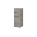 smart Midischrank Onda ¦ grau ¦ Maße (cm): B: 35 H: 90,5 T: 33