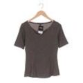 Comma Damen Sweatshirt, braun, Gr. 34