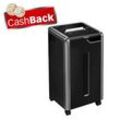 AKTION: Fellowes Powershred 325Ci Aktenvernichter mit Partikelschnitt P-4, 4 x 38 mm, bis 22 Blatt, schwarz mit CashBack