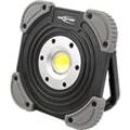 LED-Arbeitsleuchte Ansmann FL1400R, 2 Leuchtstufen, 1400 Lumen, IP64, Akku, Aufstellbügel/Tragegriff, B 145 × T 40 × H 145 mm