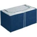 Jumbo Box Air Kleider Box Schutz Hülle Staub Kleidung Textil Aufbewahrung - blau - Wenko