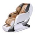 Naipo Massagesessel mit Aufbauservice Shiatsu Massage Stuhl Zero Gravity für Ganzkörper, mit Heizung, SL Track, Klopfen, Kneten, Luft-Massage-System, Bluetooth 3D Surround Sound Musik - MGC-8600WK