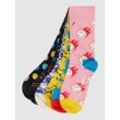 Socken im 6er-Pack mit Smiley®-Muster