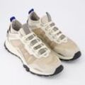 Beige-graue TR-12 Trail Runner Sneaker aus Mesh