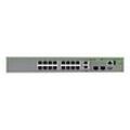 Allied Telesis CentreCOM AT-GS970EMX/20 - Switch - L3 Lite - managed - 16 x 10/100/1000 + 2 x 1/2.5/5/10GBase-T + 2 x 1 Gigabit / 10 Gigabit SFP+ - Desktop, an Rack montierbar