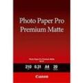 Fotopapier CANON matt, 210g/m², 20 Blatt, A4