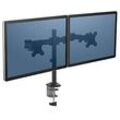 Dual Monitorarm Fellowes Reflex, bis 32" Breite, VESA, dreh-/schwenk-/neigbar, höhen- & tiefenverstellbar, schwarz