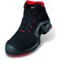 Uvex - 1 x-tended Sicherheits-Stiefel Gr. 37 W11 S3L esd sr schw/rot 8517.2