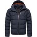 Winterjacke STONE HARBOUR "Arvidoo" Gr. M (50), blau (navy) Herren Jacken Modische Winter Steppjacke