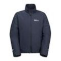 Softshelljacke JACK WOLFSKIN "SOLYD INS JACKET K" Gr. 104, blau (night, blue) Kinder Jacken