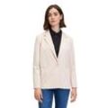 Jackenblazer BETTY & CO "Betty Co Longblazer langarm" Gr. 36, grau Damen Blazer Form