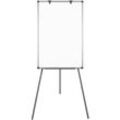 Aufun - Flipchart Whiteboard 90x60cm höhenverstellbar mit Räder