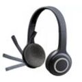 Logitech H600 Kopfhörer Noise cancelling mit Mikrofon - Schwarz