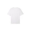 TOM TAILOR Herren COOLMAX® Basic T-Shirt, weiß, Uni, Gr. XXXL