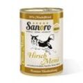 Sanoro Menü Classic vom Hirsch mit 50 % Fleischanteil - 12x400g