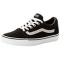 Sneaker VANS "Ward" Gr. 38,5, schwarz (metallic sidestripe schwarz) Schuhe